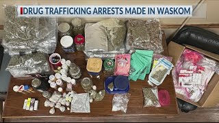 3 arrested in Waskom after lengthy drug trafficking investigation