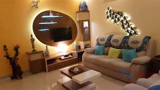 Basic interior work of a 3BHK flat in Salarpuria Celesta walkthrough video.