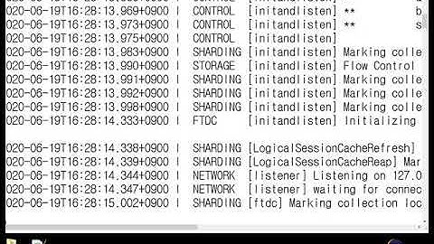 Webjjang MongoDB 01-02 서버 실행과 환경과 접속(웹짱과 함께하는 몽고디비)