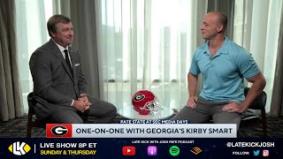 Kirby Smart Joins Josh Pate - SEC Media Days