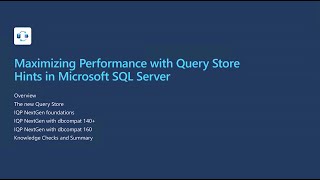 Improved and new feature for Query Store and intelligent query processing  | Koenig Solutions