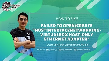 HOW TO FIX!! Failed to Open/Create "HostInterfaceNetworking-VirtualBox Host-Only Ethernet Adapter"