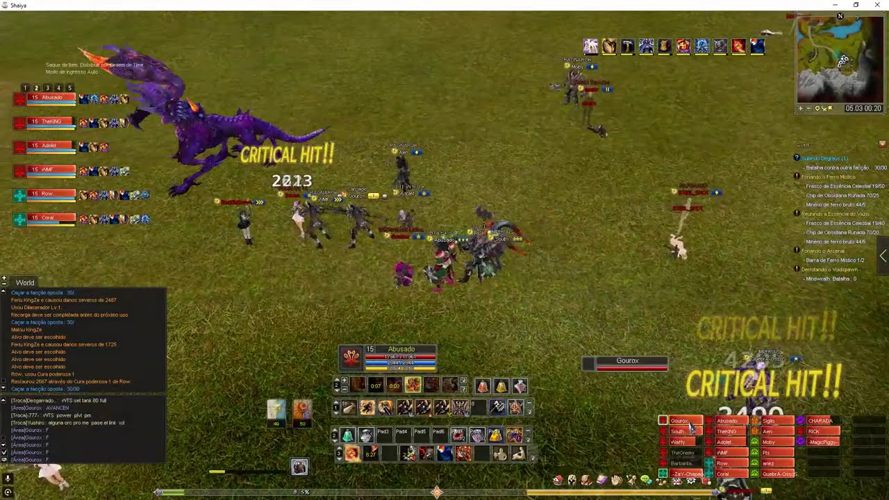 SHAIYA (WAR 15) PVP ABYS 