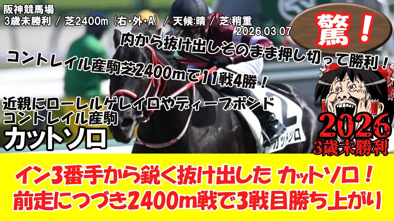 競馬】 驚き！近親にローレルゲレイロやディープボンドがいるコン