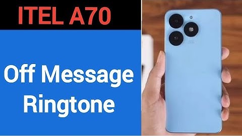 How to turn off message ringtone, ITEL A70 me message sound band kaise karen, message problem