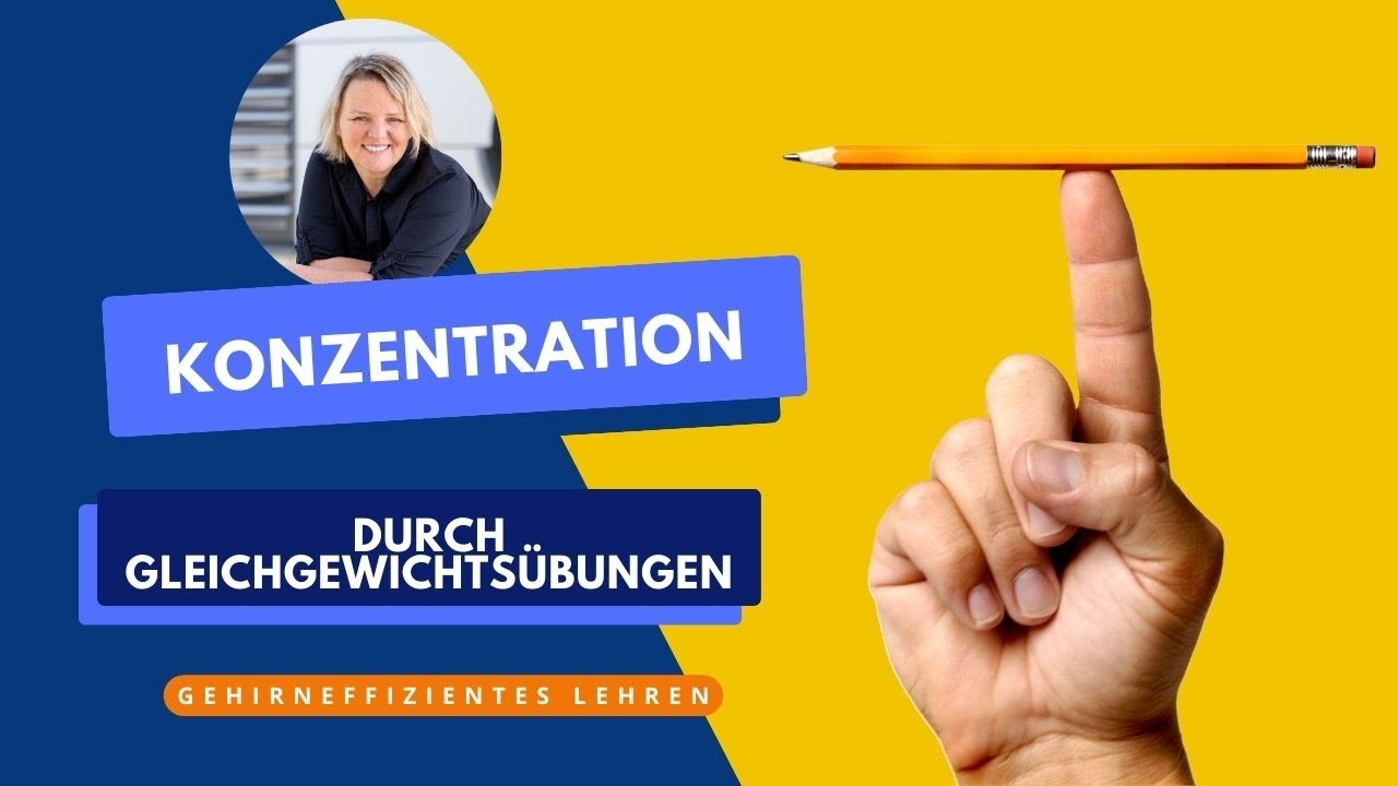 Konzentration im Seminar durch Gleichgewichtsübungen