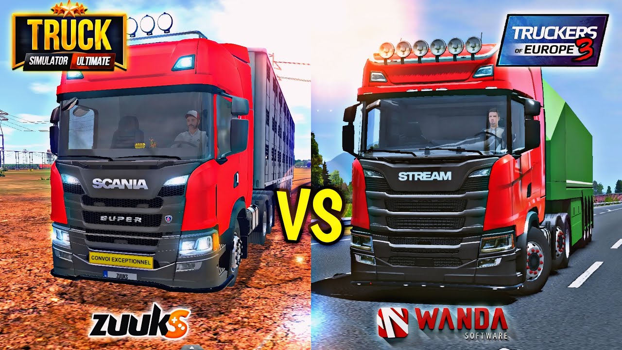🚚Truckers Of Europe 3 VS Truck Simulator: Ultimate - Who's is Best?