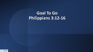 Goal to Go -  Pastor Cecil Peasley - 07/08/2022 - TBC PE screenshot 4