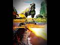 Burning Godzilla Heisei (Godzilla vs Destoroyah) vs Ember (Jurassic World Rebirth) #godzilla #edit