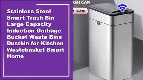 Top 5 Best Smart Trash Cans on On Aliexpress On Amazon