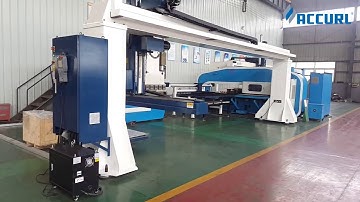 Gantry Style 5-axis CNC Press Brake Robot Bending/Turret Punch Press/Automation Load Unload System