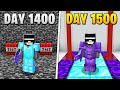 I Survived 1,500 Days in HARDCORE Minecraft...