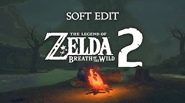Relaxing Zelda Music with Campfire Ambience