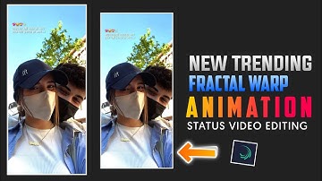 4K+Full Screen new Trending Fractal warp alight motion🔥|| Status Editing||