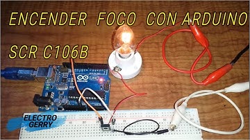 ENCENDER FOCO CON ARDUINO FÁCIL Y BARATO | ElectroGerry