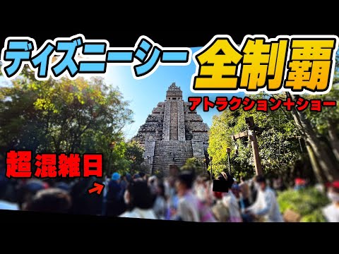 【攻略】東京ディズニーシー超混雑日にアトラクションとショー全制覇に挑戦してみた