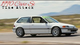 My First Win at ASR Superlap! 1990 Civic Si B20B Time Attack Run