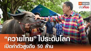 “ควายไทย” ไประดับโลก เปิดค่าตัวสูงถึง 50 ล้าน | TNN ข่าวเที่ยง | 2-6-67