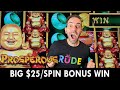 ⚡ A PROSPEROUS $25/BET WIN on Dragon Cash 🎰 Slot Machine