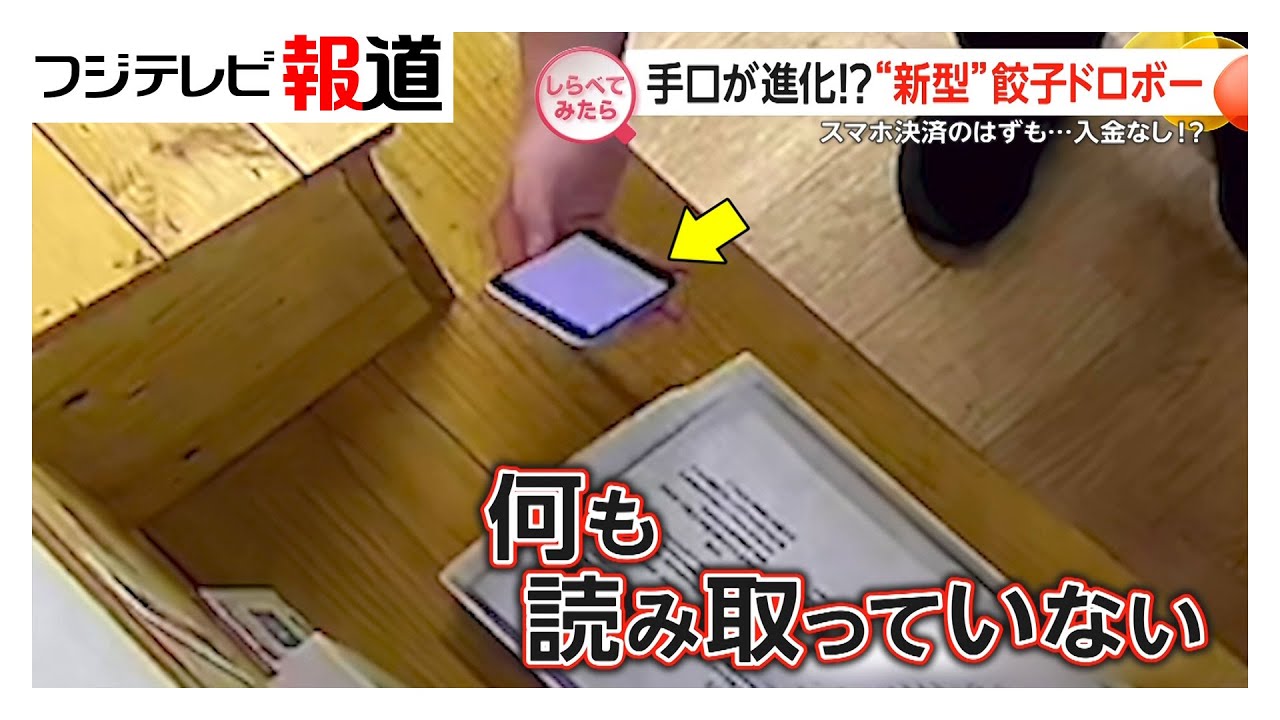 ウソを連発“新型”餃子ドロボー【しらべてみたら】（2025年9月）