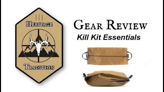Heritage Tradition Gear Review: A Guide To Creating Your Own Big Game Kill Kit.