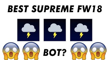 BEST SUPREME BOT FOR FW18? | STORMCOP REVIEW