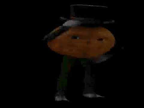 halloween pupekin with logs, top hat and arms