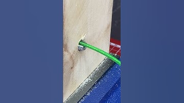 Useful DIY tips. How to secure a cable with a bolt? #shorts  #craft