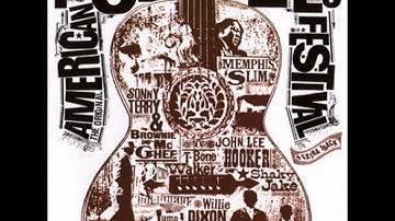 Brownie McGhee, Crying at the station, American Folk Blues Festival 1962
