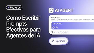 Cómo escribir prompts para tu Agente de IA | Guía en video de respond.io