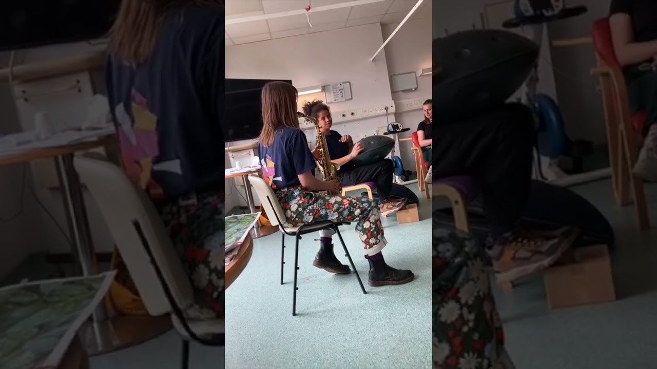 The World Outside The Window - Saxophone and Handpan
