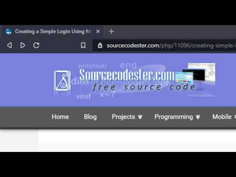 Creating a Simple Login Using MySQLi Prepared Statement and jQuery Tutorial Demo