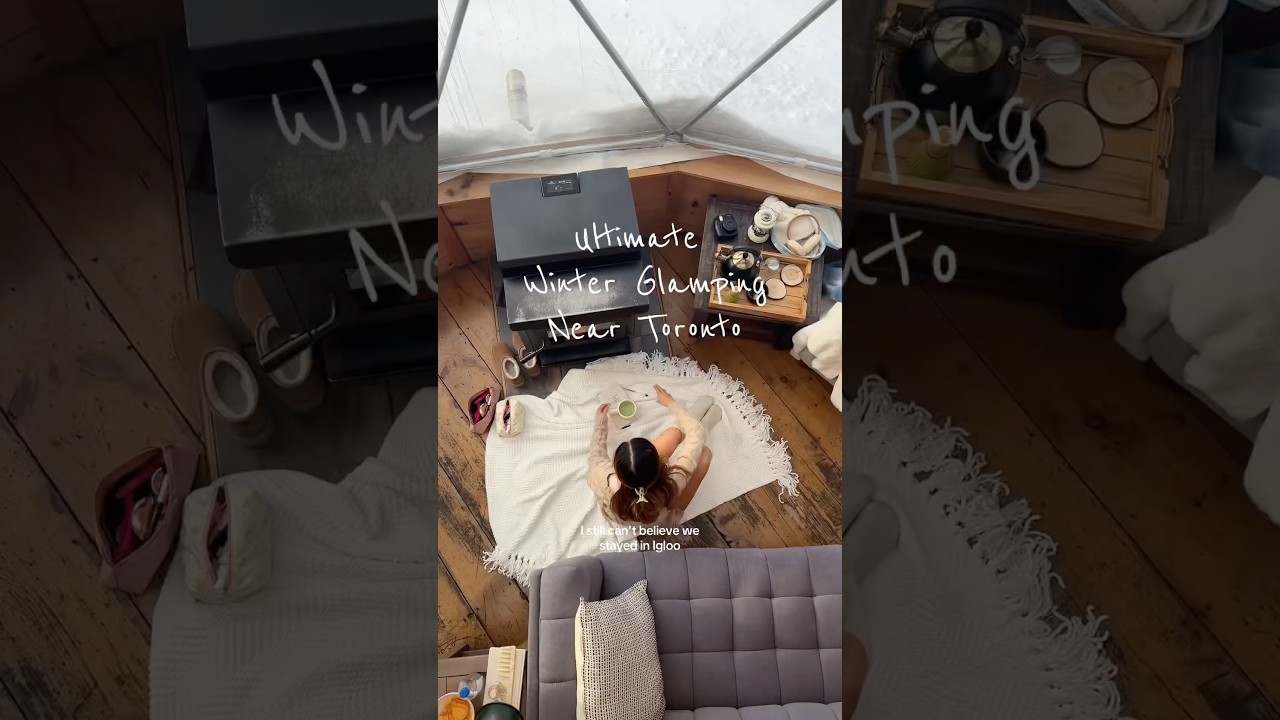 We went glamping near Toronto! 