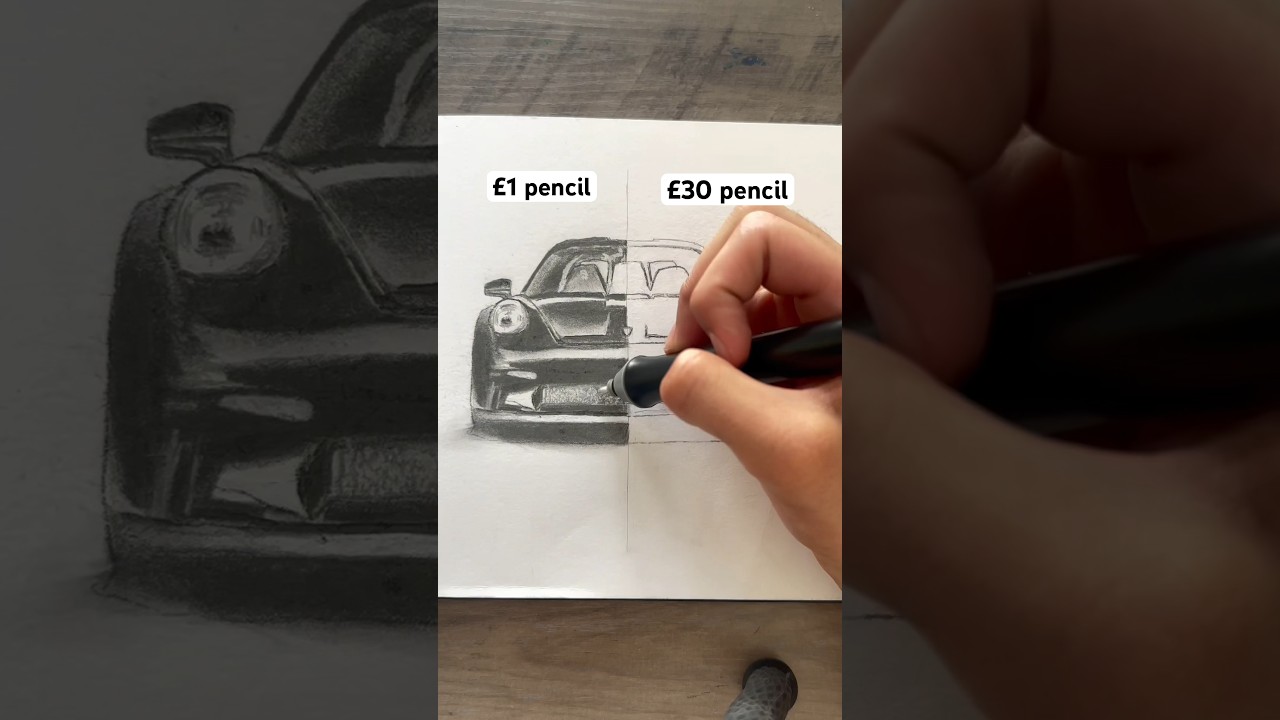 Cheap vs Expensive Graphite pencils 