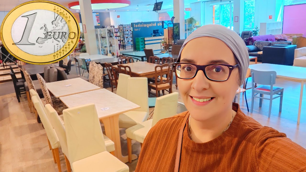 MUEBLES a menos de 1 EURO/ Tienda de segunda mano para AHORRAR