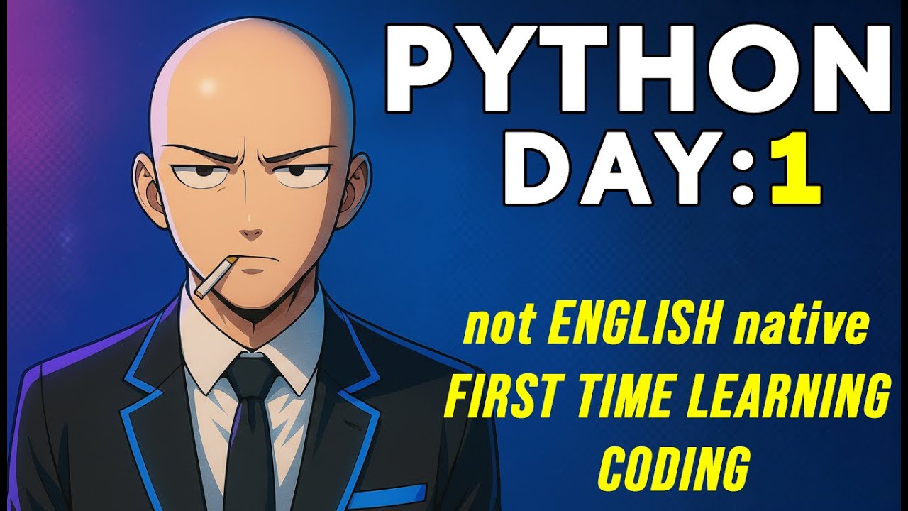 Never Coded Before | Learning Python From Zero | Beginner Live Coding Journey DAY 1
