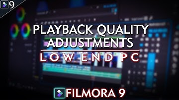 FILMORA 9 | SMOOTH PLAYBACK SETTINGS FOR LOW END PC | PLAYBACK QUALITY ADJUSTMENTS TUTORIAL [HINDI]