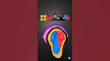 Guess the mixed colors of Squid Game 2 #satisfying #mixing #squidgame #squidgame2 #colormixing260