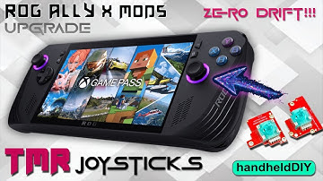 Asus Rog Ally X : TMR Hall Effect Joystick Upgrade Installation and Calibration Tutorial