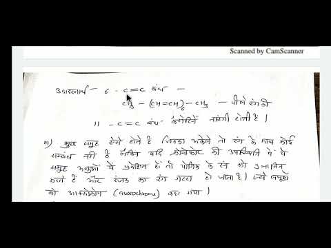 Synthetic Dyes, Lecture 40, B. Sc. III, Paper 2, Unit 5