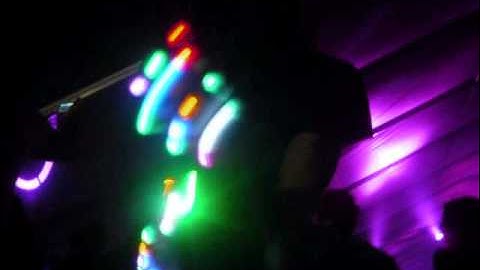 liquidemotions.com Joker [Illuminati] light show at TAO 2010 pt. 2