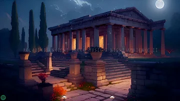 Relaxing Ancient Greek Music & Night Ambience II | Samvyke | music for sleep, meditation, study