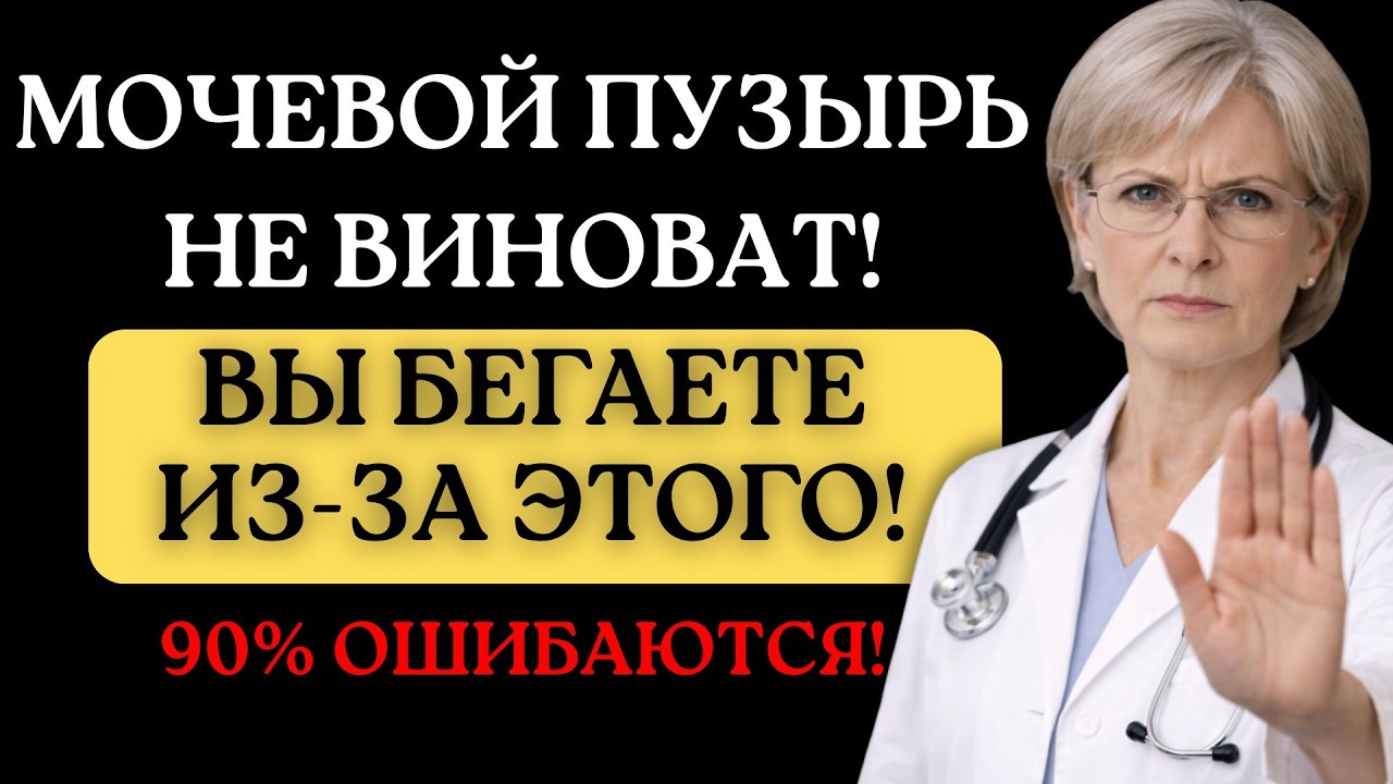 МОЧЕВОЙ ПУЗЫРЬ УСПОКОИТСЯ СРАЗУ! Вы перестанете бегать в туалет по ночам, если сделаете ЭТО!