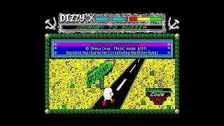 Спектрум игры Dizzy X Journey to Russia ZX Spectrum Прохождение ностальжи 90-х