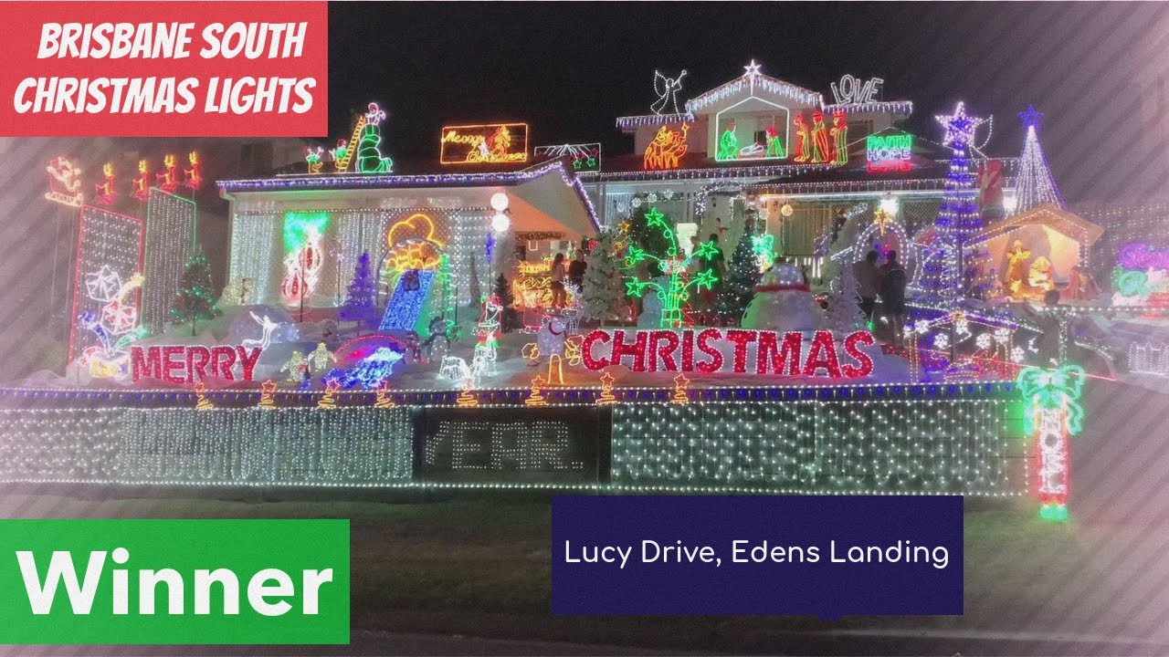 Brisbane South Christmas Lights 2021 [Part 3] Winner Lucy Drive