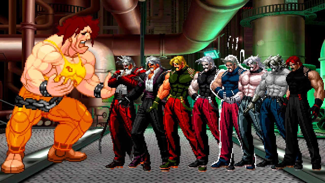[KOF Mugen] Bomber Hugo vs Super Rugal Team - YouTube