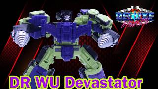 Smallest Devastator Ever DR WU Micro Legends Constructicons Transformer Review!