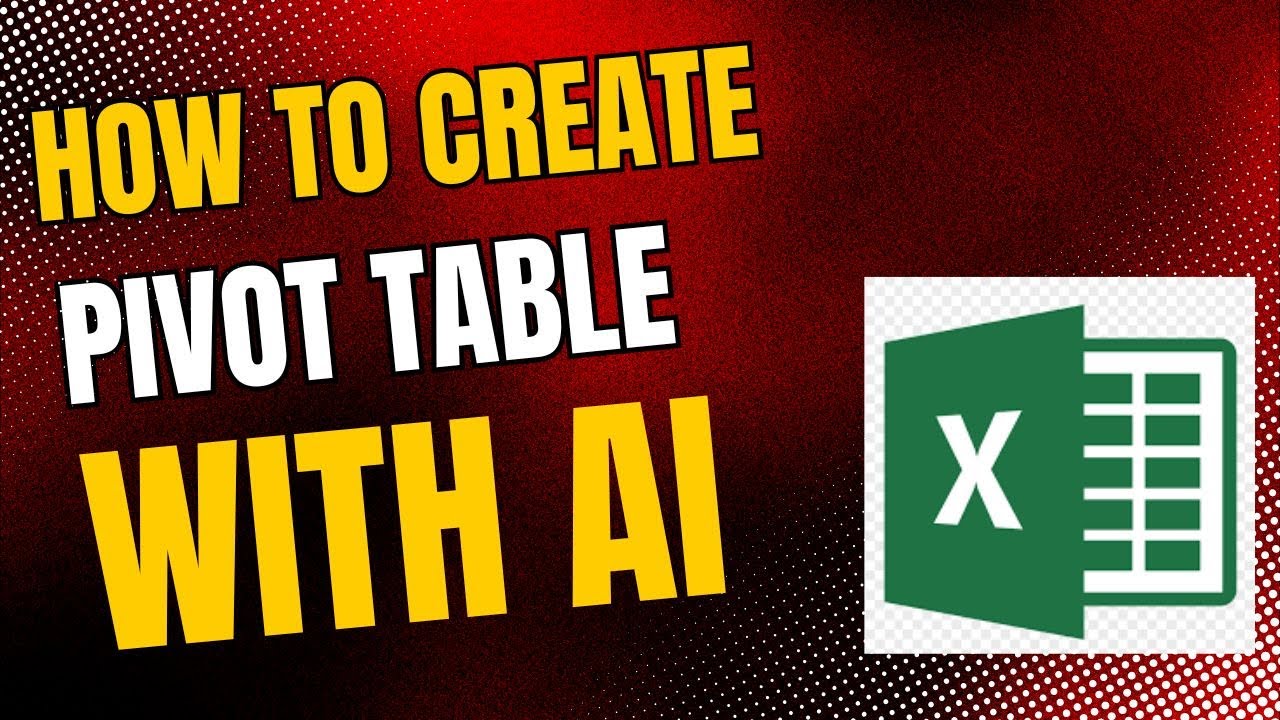How to create a Pivot Table with AI in less than 1 minute | Analyse ...
