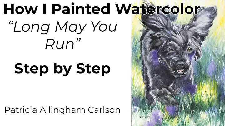 How I Painted Watercolor Long May You Run Step by ...