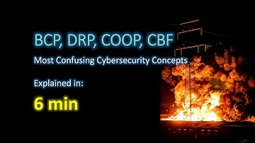 BCP, DRP, COOP, CBF